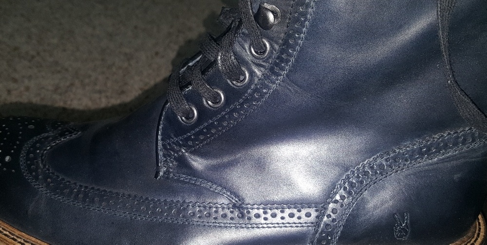 Black John Varvatos men's boots
